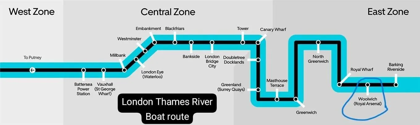 Unique 2-Bedroom Accommodation With River Views! London